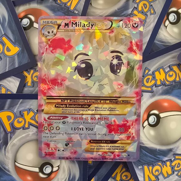 Milady Meme Pokemon Card - Picture 1 of 9